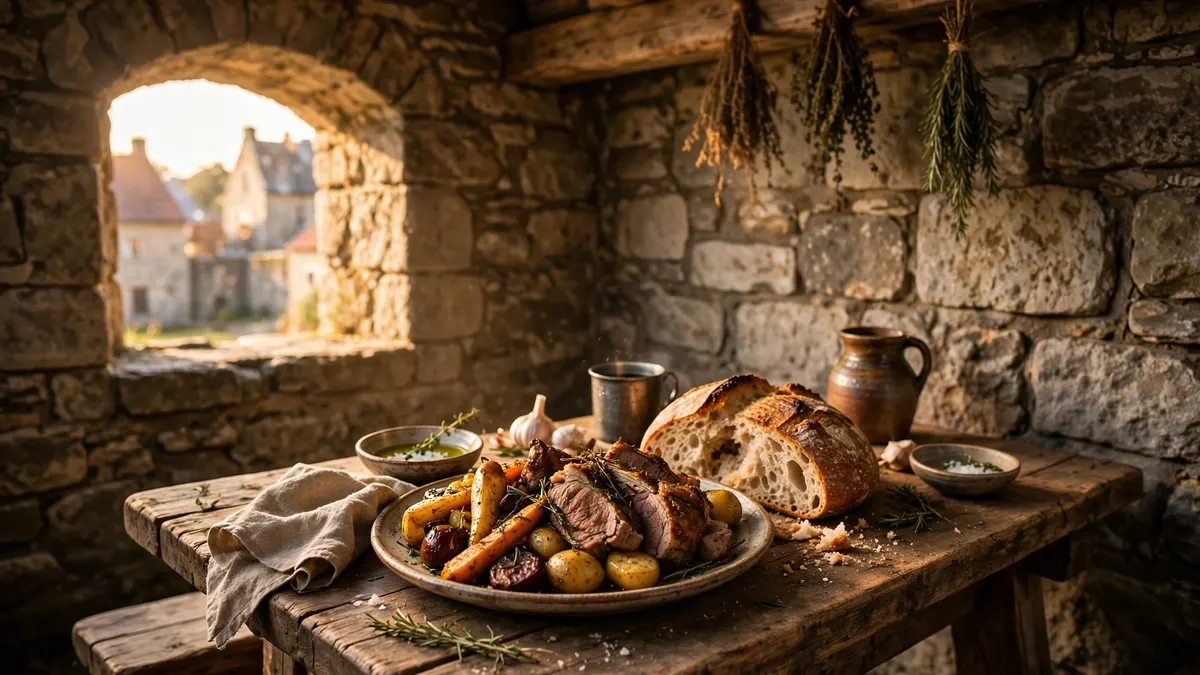 Dagens lunch i Visby – lunchrätter vid hamnen, Stora torget och Skeppsbron