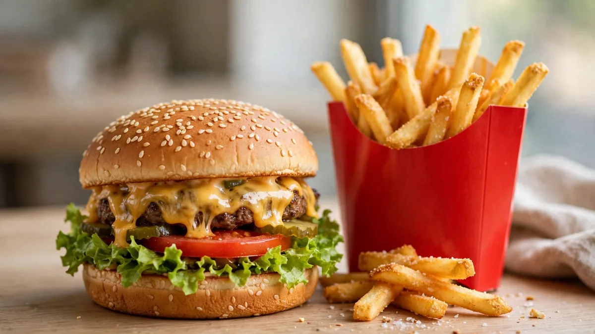McDonald's burgare och pommes frites – prisguide 2026