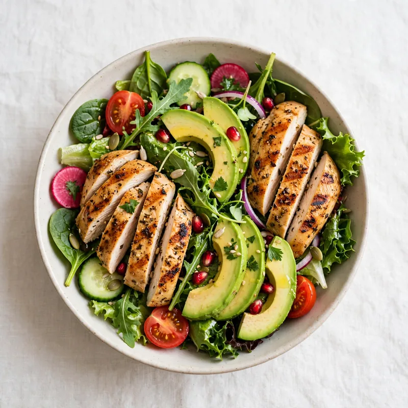 Sallad & hälsosamt