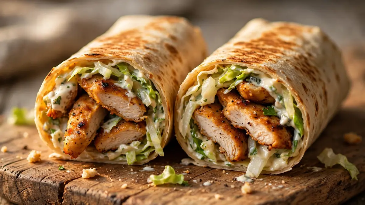 Kycklingwrap i tortillabröd med sallad – prisguide